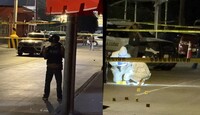 Balean camioneta de agente ministerial de la Fiscalía de Puebla en Lomas de Castillotla; hay un herido | Cortesía