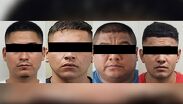 Brayan 'N', Rolando 'N', Christopher 'N' y Alberto 'N'.| Cortesía