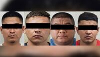 Brayan 'N', Rolando 'N', Christopher 'N' y Alberto 'N'.| Cortesía