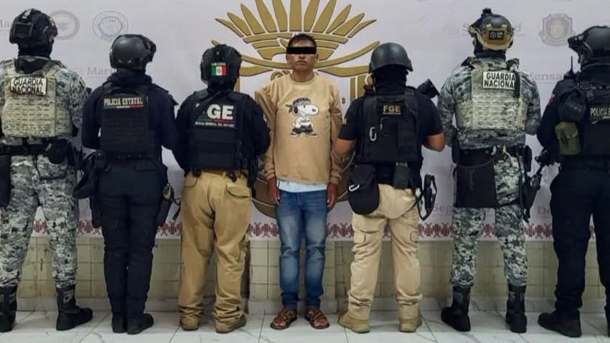 Cae 'El Chamuco' en Chilpancingo, Guerrero; es señalado por homicidio. | FGE Guerrero