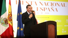 El Consulado General de España en Monterrey conmemoró la Fiesta Nacional de ese país con una celebración realizada en un hotel de San Pedro.