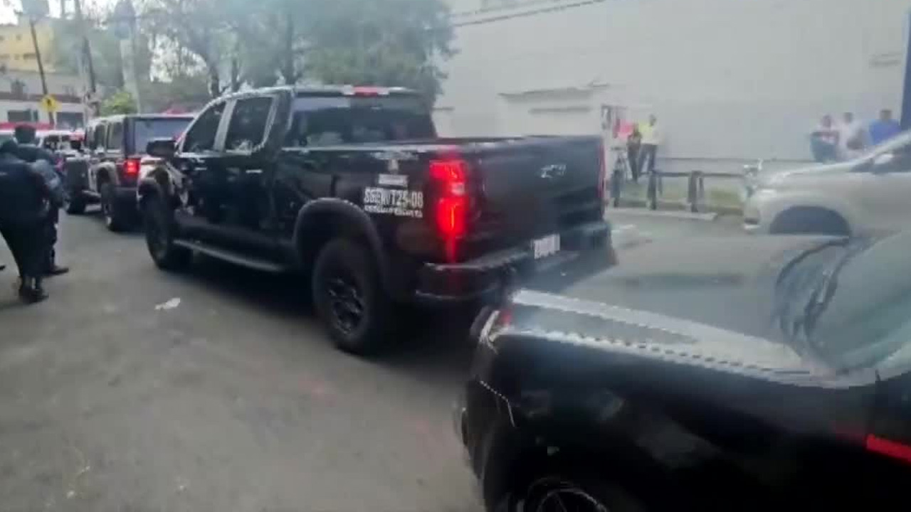 Detienen y liberan a escoltas armados durante operativo en la colonia Doctores