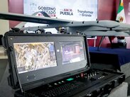 Los drones adquiridos por el Gobierno de Puebla tienen una autonomía de vuelo de hasta 13 horas, un alcance visual de 180 kilómetros | Anel Esgua