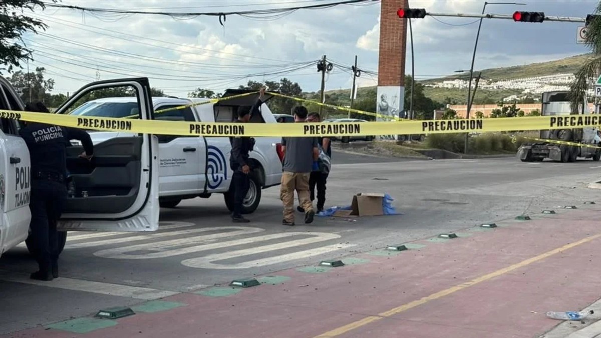 El accidente ocurrió alrededor de las 2:00 de la tarde de este lunes 12 de octubre