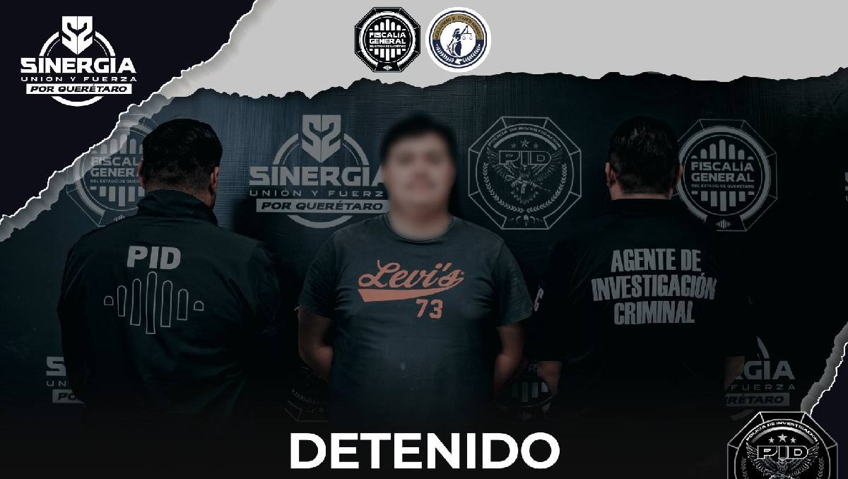 Fiscalía reportó la detención de el Borrego en Querétaro | Cortesía