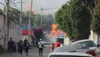 Habitantes de Coacalco reportaron un fuerte estruendo en una gasera de Edomex.