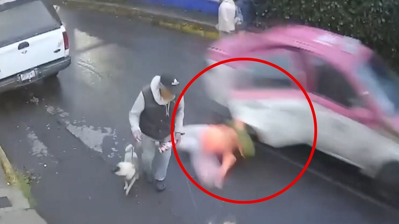 La Magdalena Contreras: Mujer se arroja de taxi en movimiento para escapar de un asalto