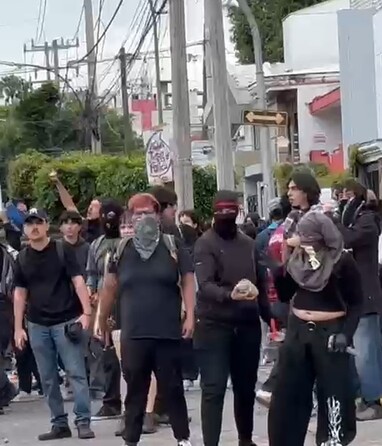 De las 39 personas detenidas durante la protesta en Guadalajara, 32 ya fueron puestas en libertad