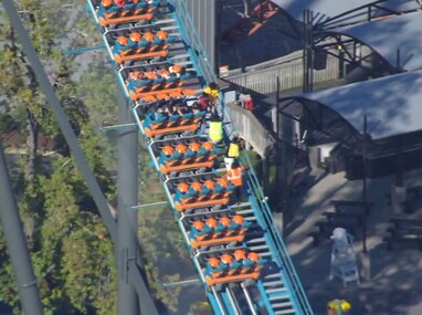Six Flags anunció el cierre temporal de nueve montañas rusas en seis parques de atracciones como medida preventiva