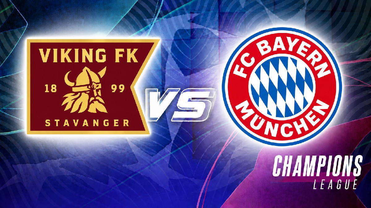 Viking y Bayern Múnich se enfrentan en la Jornada 2 de la Champions League 2026/2027
