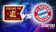 Viking y Bayern Múnich se enfrentan en la Jornada 2 de la Champions League 2026/2027