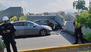 A la zona acudieron elementos de Protección Civil de Nuevo León
