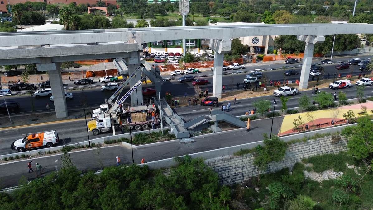 Abraham Vargas aclaró que el área afectada no tiene contacto directo con el viaducto.