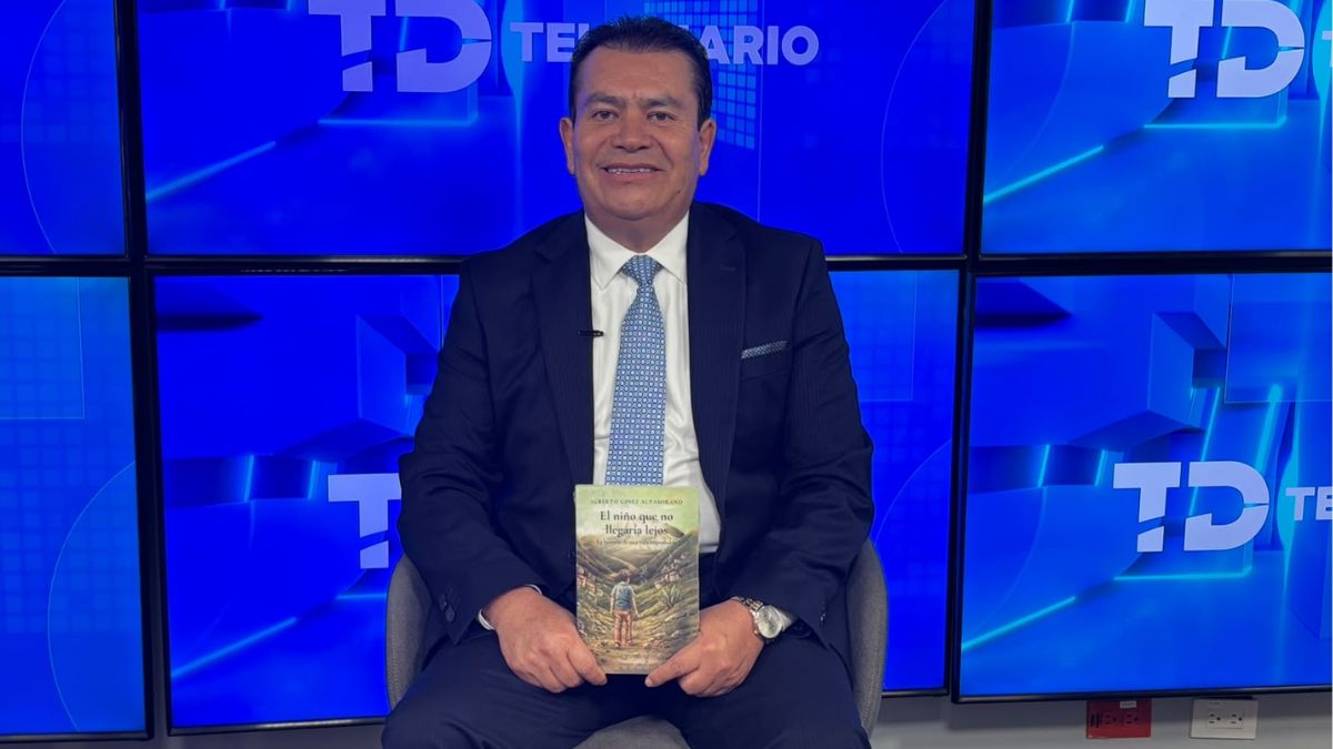 El autor Alberto Ginez Altamirano.| Pedro Delgado