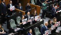 Bancada del PAN en el Congreso local.| Luis Guerra