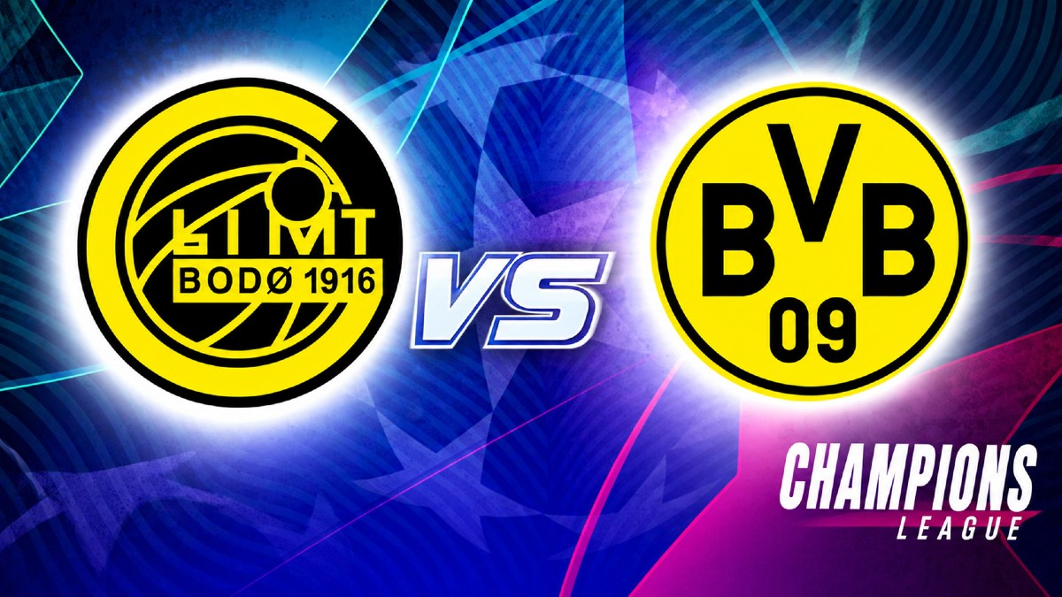 Bodø/Glimt recibe al Borussia Dortmund en la Jornada 2 de la Champions League 2026