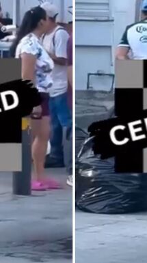 Captan en video a sujeto realizando sus necesidades fisiológicas en pleno Centro de Torreón