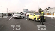 Carambola en la México-Pachuca deja 10 lesionados y afecta la circulación