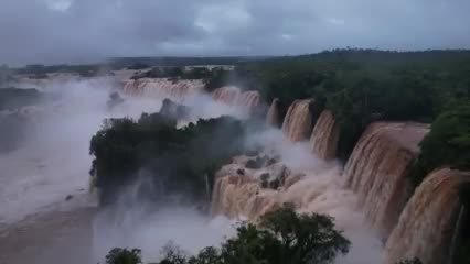 Cataratas del Iguazú, en alerta por fenómeno El Niño