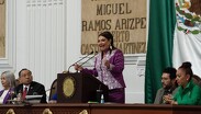 Clara Brugada anuncia construcción de un plantel de la UNAM.
