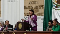 Clara Brugada anuncia construcción de un plantel de la UNAM.