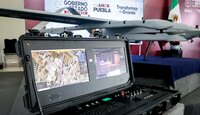 Los drones adquiridos por el Gobierno de Puebla tienen una autonomía de vuelo de hasta 13 horas, un alcance visual de 180 kilómetros | Anel Esgua