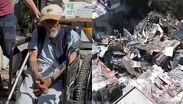 Eusebio, de 85 años, se salvó de ser aplastado tras colapso de su vivienda en Coacalco.