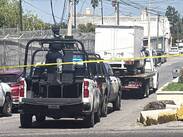 En el lugar de los hechos se contó con el apoyo de agentes de la Guardia Nacional, quienes se encargaron de custodiar la zona.