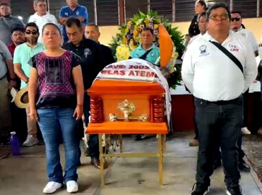 Leví Peralta será enterrado en el panteón Domingo de Ramos de Juchitán, de donde era oriundo / Ramón Bragaña