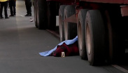 Muere hombre de 35 años tras ser arrollado por un tráiler en la colonia Granada