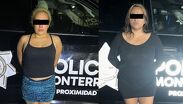 Mujeres son detenidas tras asaltar a hombre de 55 años en el Centro de Monterrey