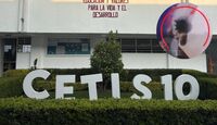 Un sujeto amagó con un arma de fuego a alumnos del CETIS 10 durante riña.