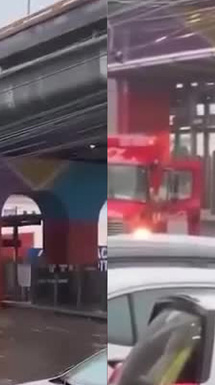 Trabajadores de Coca-Cola rescatan a madre e hija de inundación en Acapulco