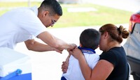 Vacunación por influenza en Nuevo León. / Jorge López