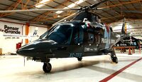 La aeronave de la SSP también podrá emplearse en combatir incendios forestales o como ambulancia aérea / Cortesía Gobierno de Puebla