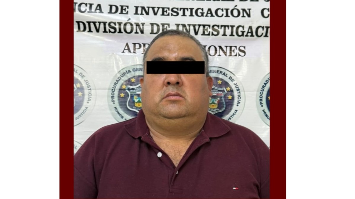 Agentes de la PGJEH detienen a 'El Perico' con armas de fuego y narcóticos en Tula.