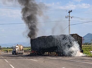 La alerta al C4 se registró a las 07:09 horas; tras sofocar el fuego en Lerdo, efectivos de la Sedena quedaron a cargo del resguardo del sitio.
