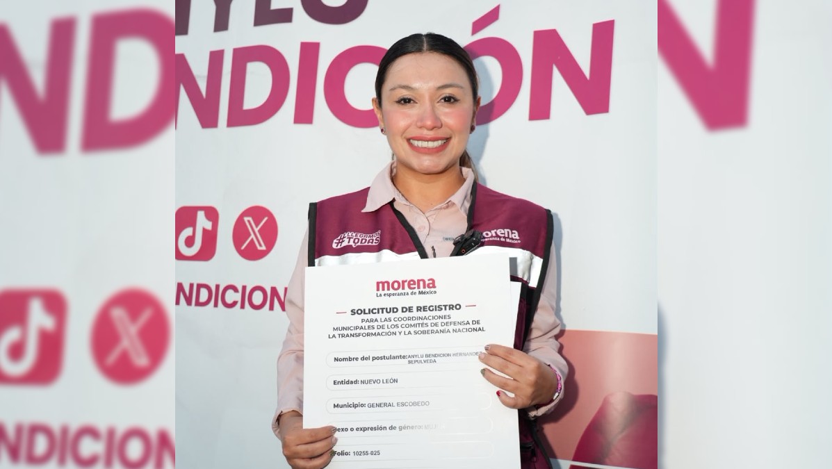 La legisladora destacó también su trayectoria dentro de Morena.