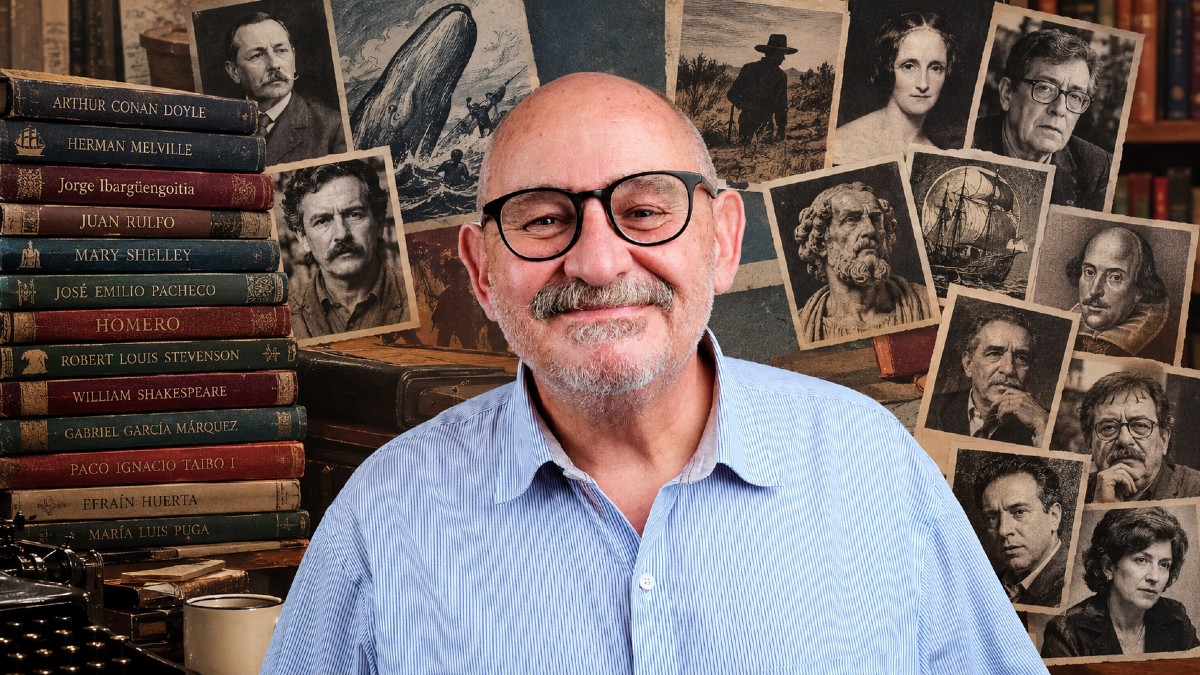 Benito Taibo y los autores que lo marcaron.