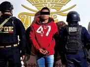 Capturan a Rodrigo 'N', alias 'El Gallinero', acusado de homicidio de seis agentes estatales.