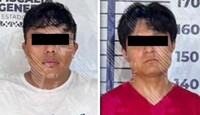 El conductor fue pasado a la parte trasera de su vehículo para luego ser trasladado a otro antes de ser abandonado / X: @FiscaliaPuebla