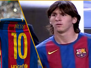 Se cumplen 22 años del debut de Lionel Messi con el Barcelona