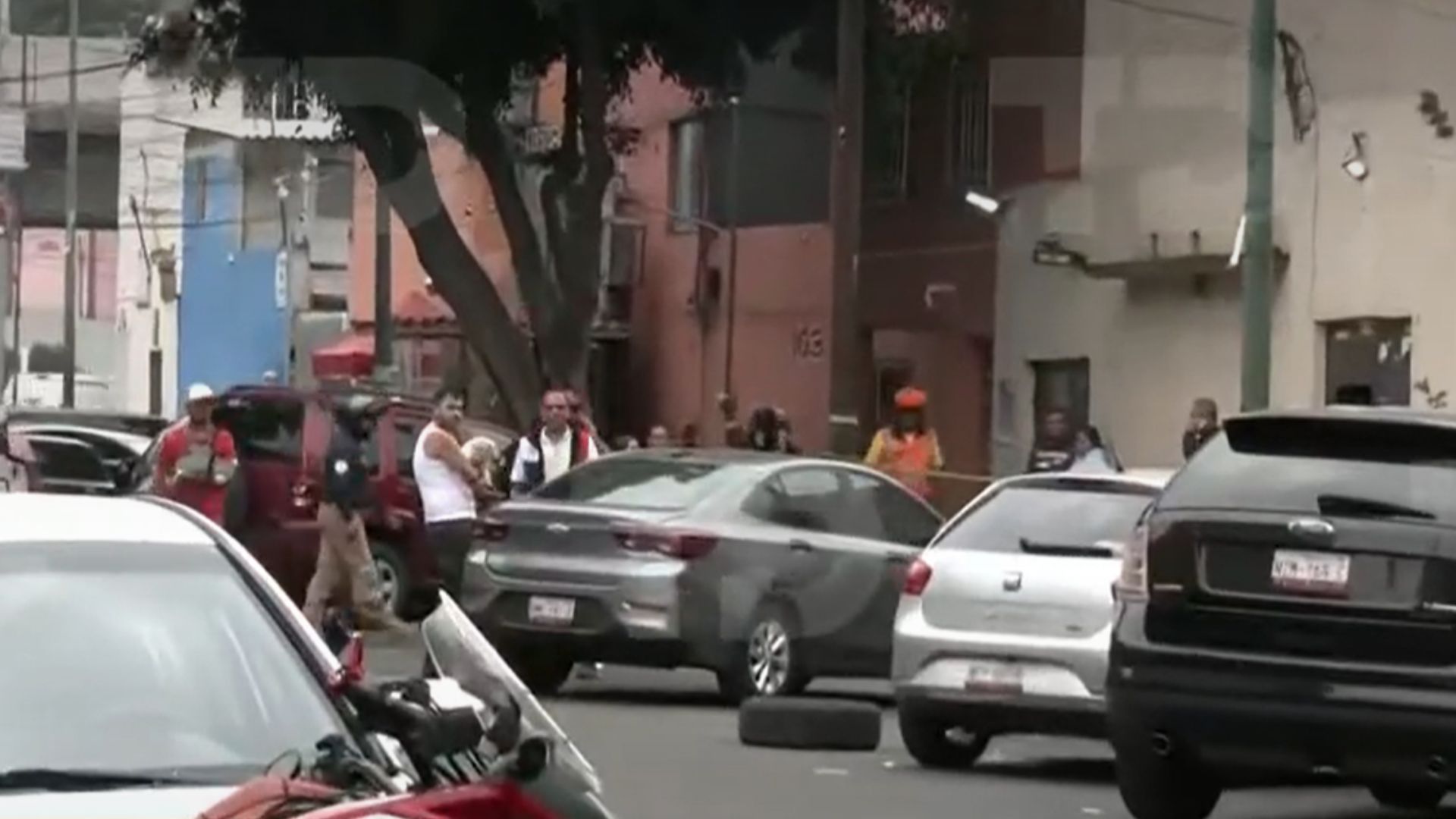 Derrumbe en vecindad de la Morelos deja un herido en la CdMx. TD Vespertino CdMx, 16 de octubre 2026