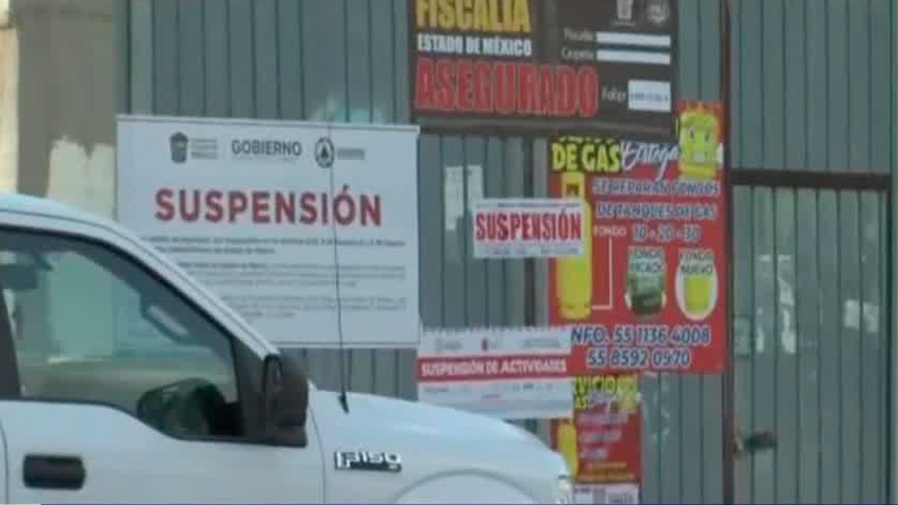 Van contra gaseras clandestinas en Ecatepec; suman 70 establecimientos clausurados