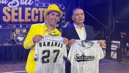 Jesse Cole sostuvo una videollamada con Francisco González Albuerne para celebrar la llegada de Banana Ball a Monterrey.