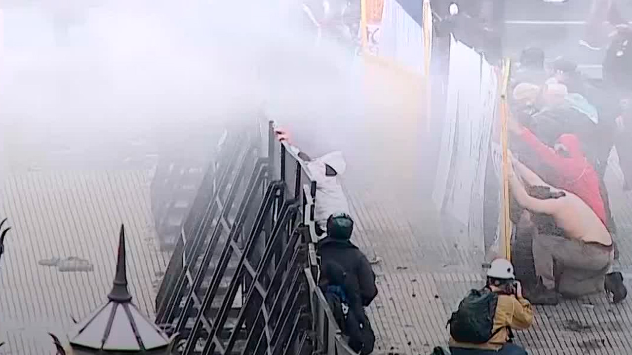 La batalla por la universidad pública llegó a las calles de Buenos Aires