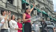 'La Bonita' Sánchez realizó una caminata acompañada por funcionarios estatales y agrupaciones civiles | David Meléndez