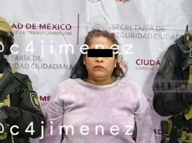 Cae Eloísa 'N', jefa de 'Las Aguacateras', en Iztapalapa.