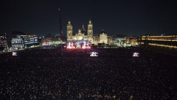 De acuerdo a Clara Brugada, el Zócalo de CdMx ha tenido más de 9 millones de asistentes a eventos gratuitos.