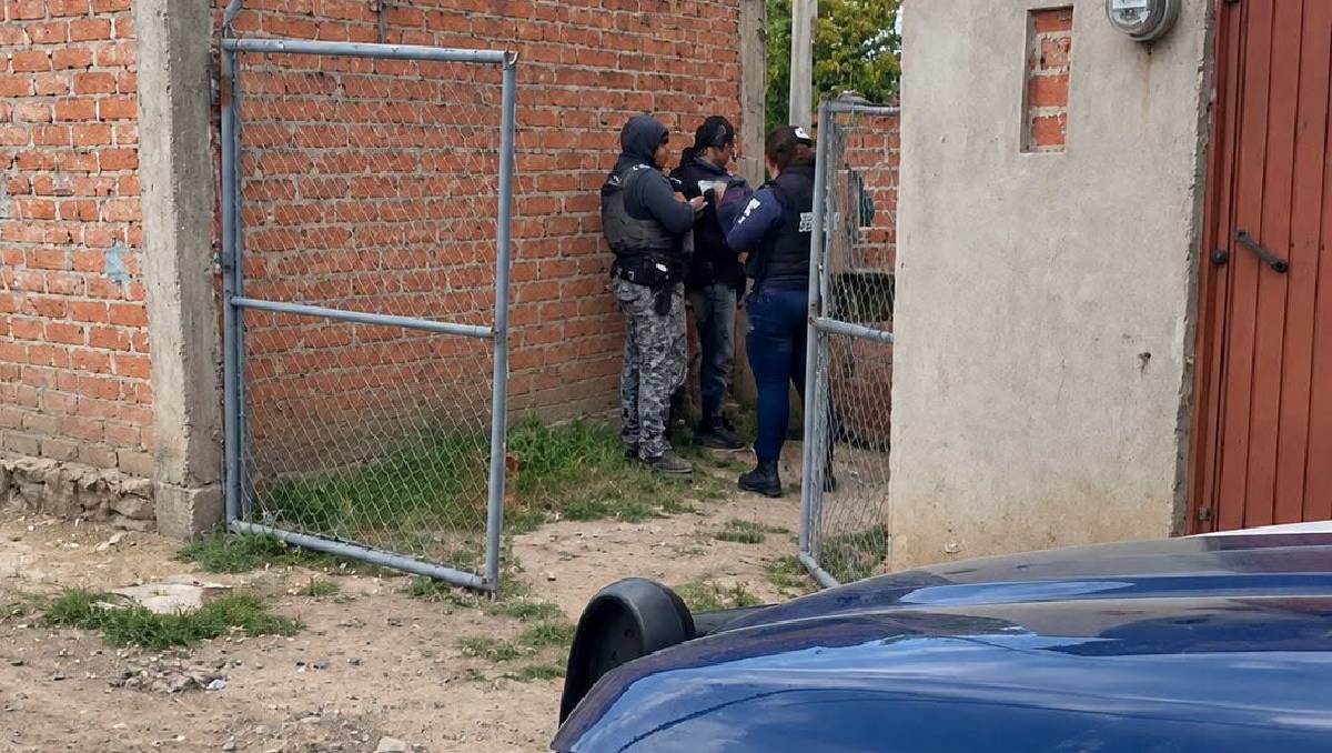 La zona del ataque fue delimitado por elementos de seguridad